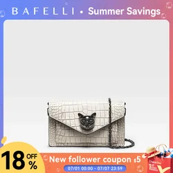 BAFELLI 2026 NEW WOMEN'S BAG FASHION TREND CLUTCH CAT CORSSBODY HANDBAGS LUXURY BRAND DESIGNER SHORTY CHAIN BUY SEPARATELY