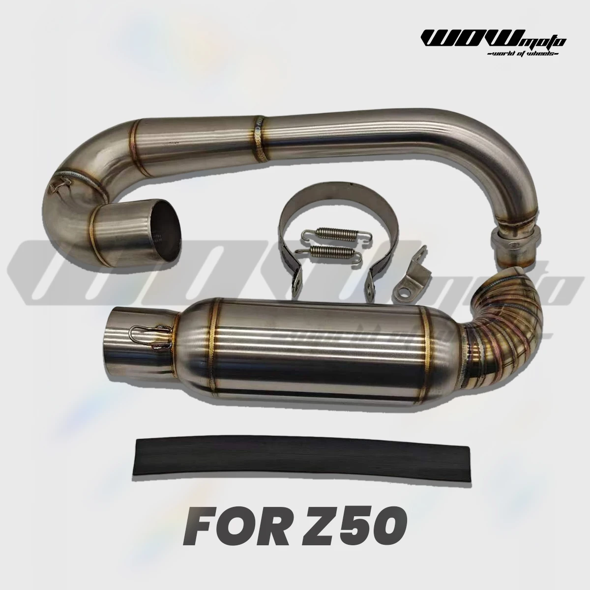 Mini Moto Exhaust For Monkey Z50 series | Stainless Steel Performance Muffler Pipe | Custom Upgrade modify Motorcycle Parts