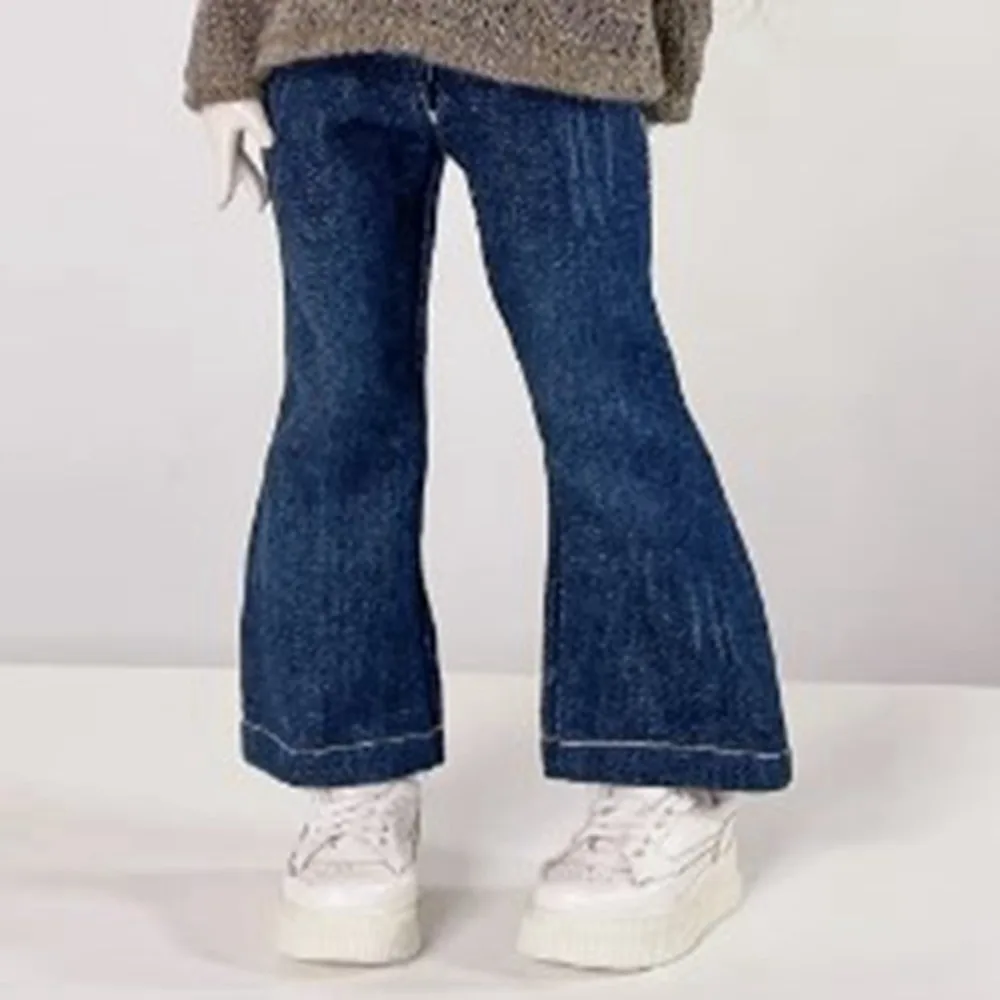 

New Casual Wear Doll Elegant Sweater Elegant Cute Mini Jeans Pants DIY Accessories Tops Trousers for 1/4 BJD 45cm Dolls
