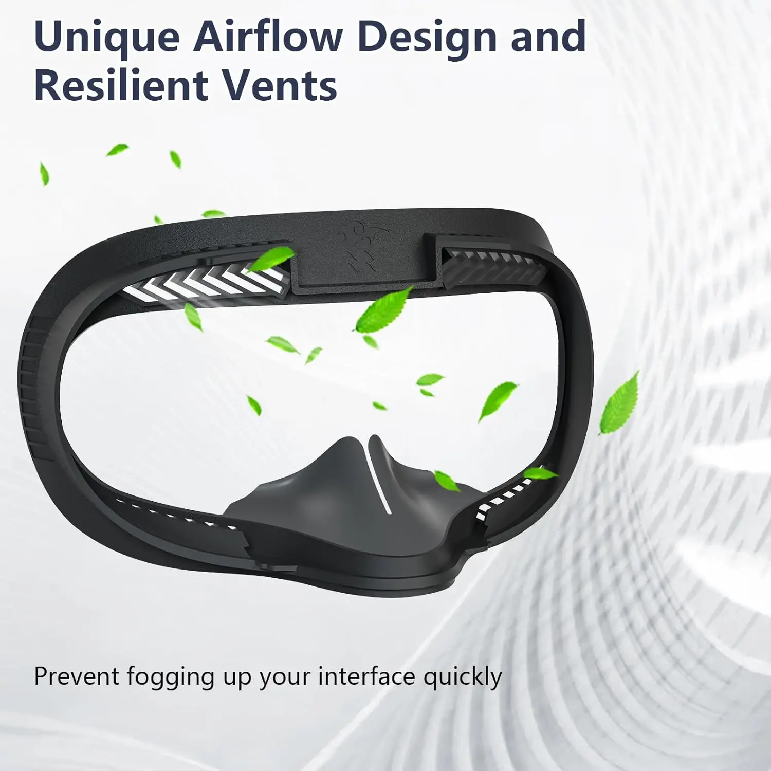 Juego de almohadillas faciales 7 en 1 para Oculus Quest 2, Soporte de interfaz Facial de Fitness, antivaho, circulación de aire, cubierta Facial a prueba de sudor