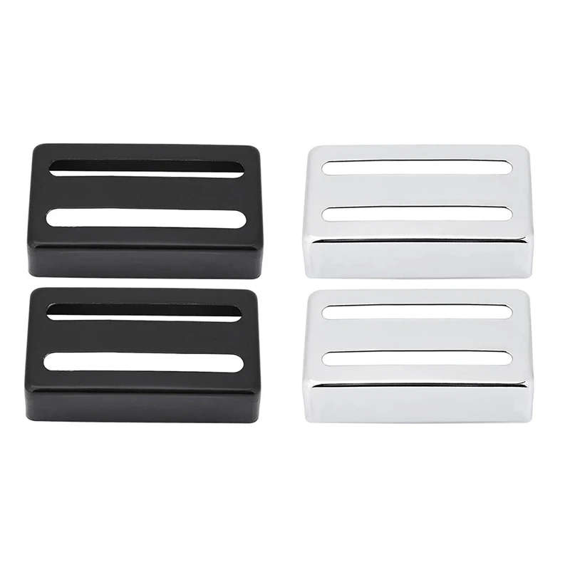 1pc Electric Guitar Pickup Cover Metal Nickel Alloy Humbucker Pickup Cover Anti Rust And Stain-resistant For Electric Guitar
