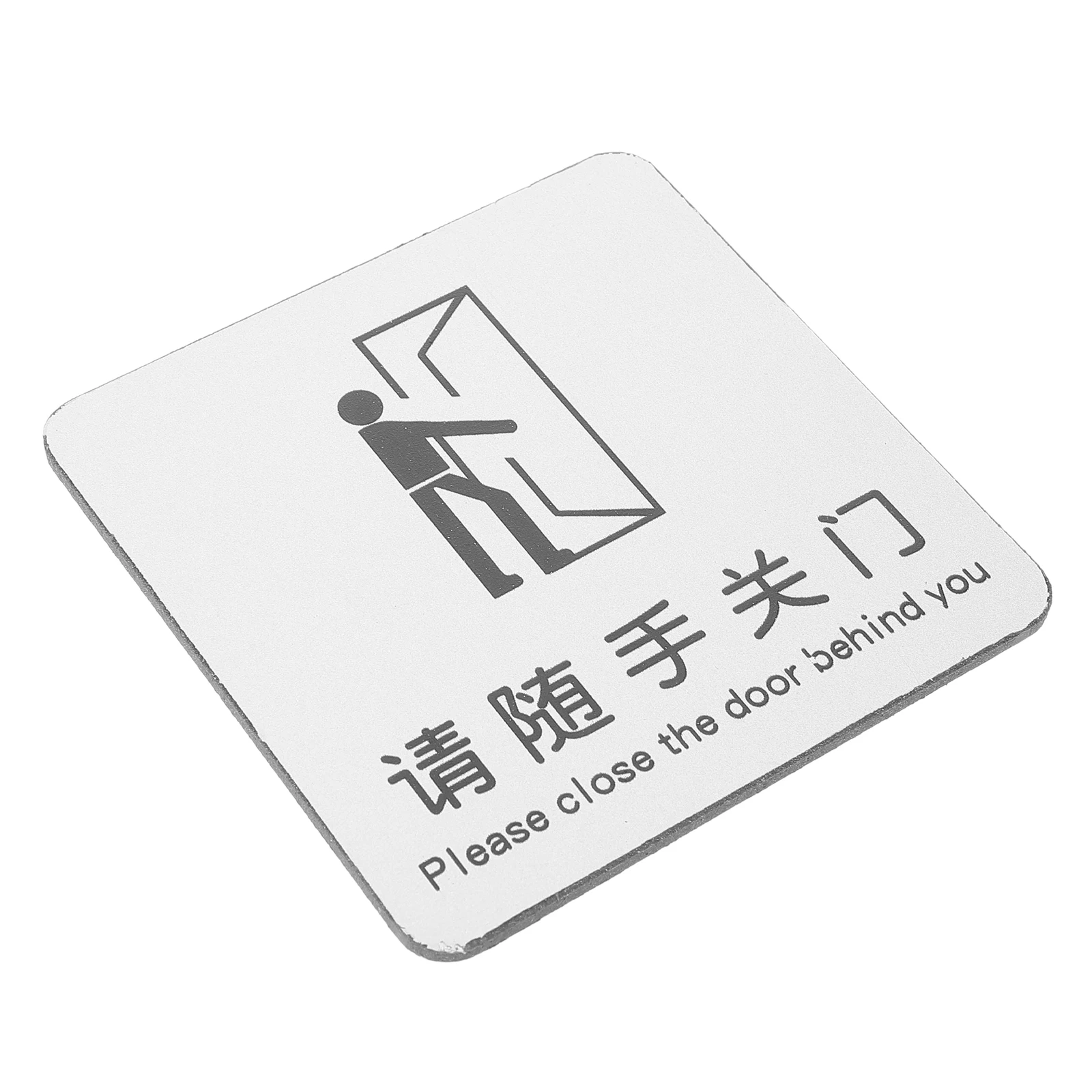 

Door Closed Keep Door Closed Aluminium Plastic Panel Safety Traffic Sign Notice Sign Warning Signs Counter Signs