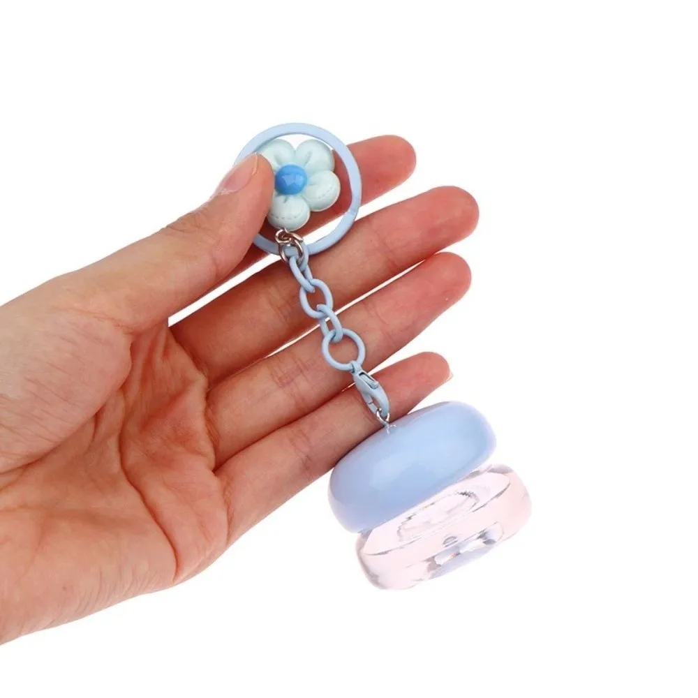 Refillable Mini Lip Mask Jars 5g Capacity With Keychain Pendant Lip Balm Containers Lipstick Container Makeup Storage