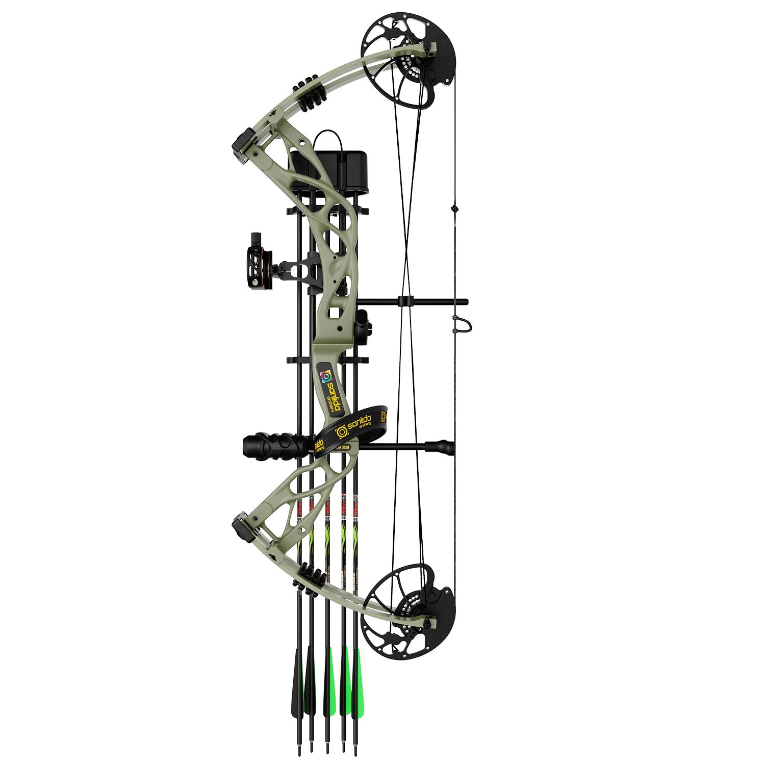 Sanlida Dragon X9 Hunting Compound Bow And Arrow Set Ready To Hunt Package For Adults