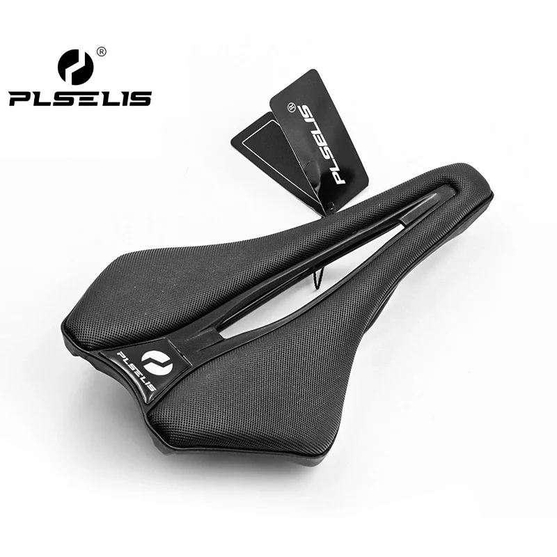 

PLSELIS велосипедные седла из искусственной кожи, сверхлегкая подушка для велосипедного сиденья, полые, удобные, дышащие, гравийные, детали сиденья для шоссейного велосипеда