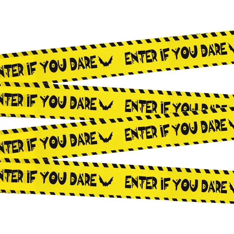 

Caution Tape Halloween Decor Caution Tape Safety Signs Halloween Danger Tape Crime Scene Tape Warning Tape Halloween Decorations