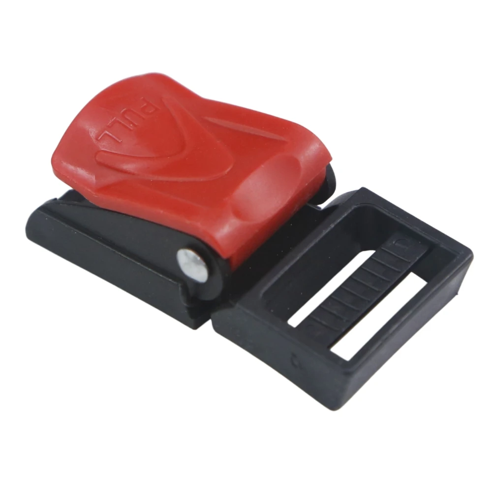 Motorcycle Helmet Buckle Three Segments Clasp Outdoor Bicycle Helmet Chin Strap Fastener Riding Accessories