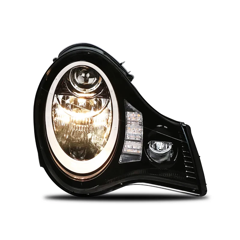 For 996 Car Modification Kit Turbo LED Headlights & Daytime Running Lights 12V New