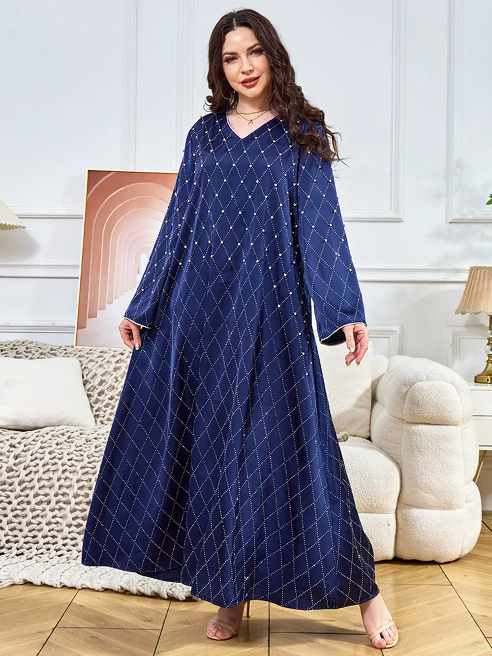 Oriente médio moda robe vestidos de manga longa retro dubai vestido de festa feminino muçulmano elegante vestido de noite