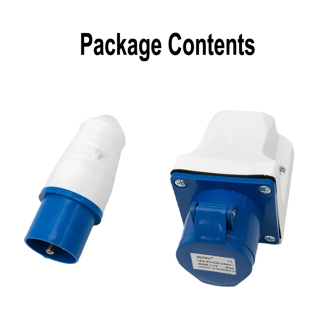 Socket Waterproof Plug Caravan Camper Van Factory Electrical Equipment Industrial Moisture Proof Wire&Cable Connectors