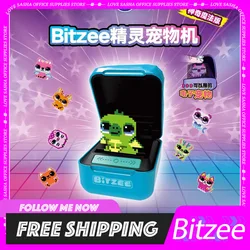 Original Bitzee Interactive Digital Pet Toys Spinmaster Electronic Digital Pets Virtual Games Smart Tamagotchi Kids Toy Robot