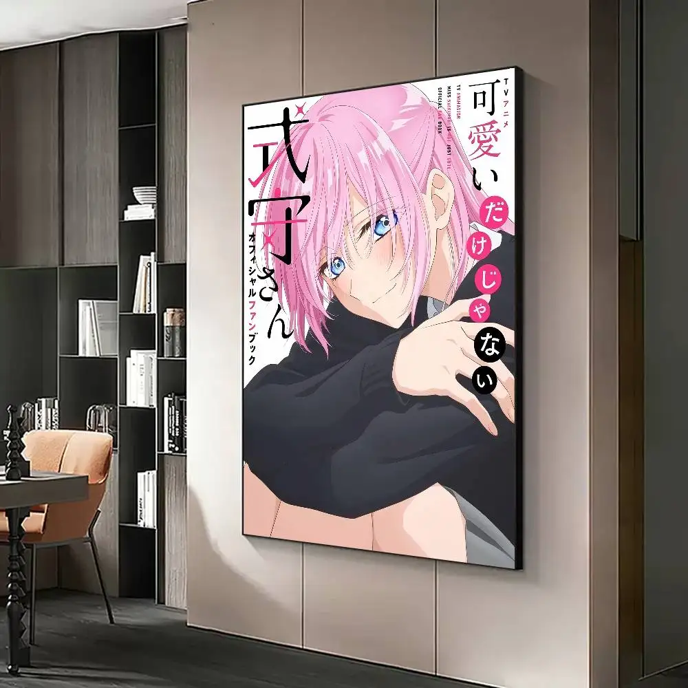 أنيمي Kawaii الوردي فتاة Shikimoris ليس مجرد كتي أنيمي الملصقات لزجة خمر غرفة المنزل بار مقهى ديكور Kawaii غرفة ديكور