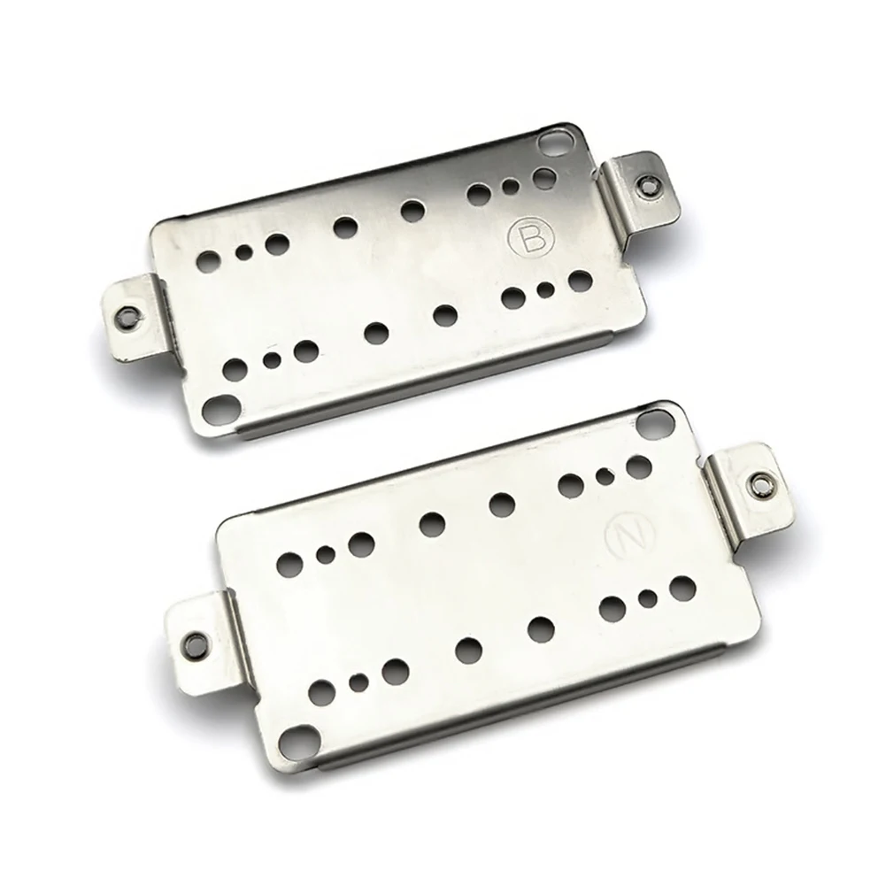 Brand New Silver High Quality MAaterial Base Plate Guitar Baseplate Copper Humbucker Short Legs For Pickup Parts