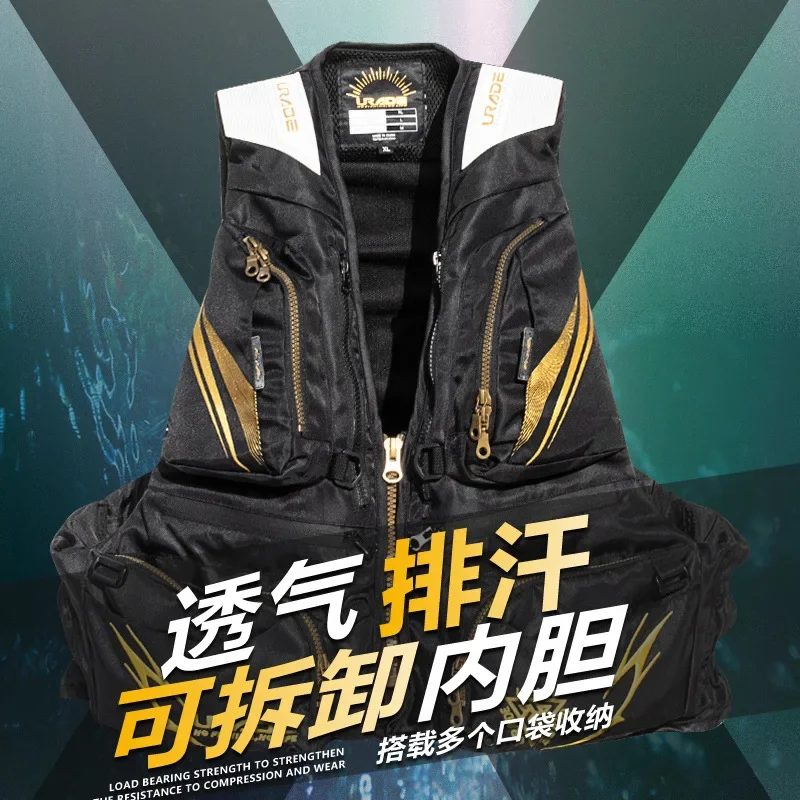 Rock fishing life jacket for adults fishing winter summer sea fishing vest