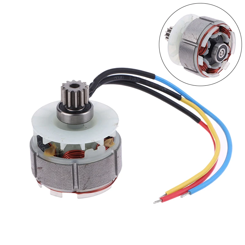 Electric Mower Assembly 21V Brushless Lawn Mower Motor 12-tooth Lithium Battery Grass Trimmer Rotor