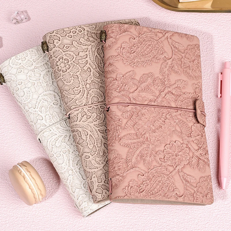 3 In 1 New Travel Diary Book Luxurious Woman Notebook Daily Business Office Work Notepad Gift for Daughter/Wife 2024-2025