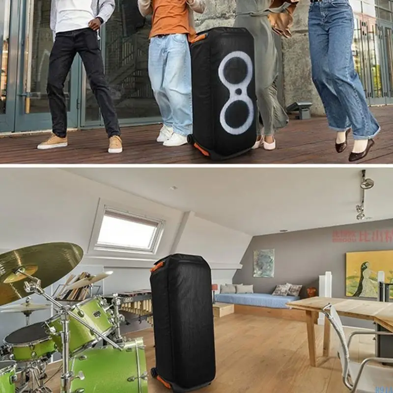 R91A غطاء حالة مكبر صوت مقاوم للغبار لـ 710 مكبر صوت يحمل حقيبة سهلة الاستخدام