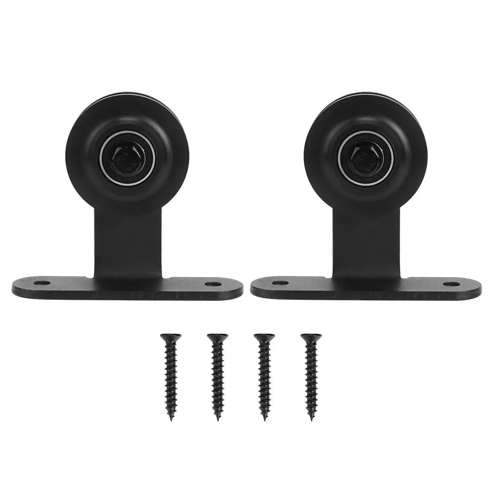 

Sliding Door Guide Hardware Set for Agricultural Greenhouse for barn Door Wheel System 1 Pair