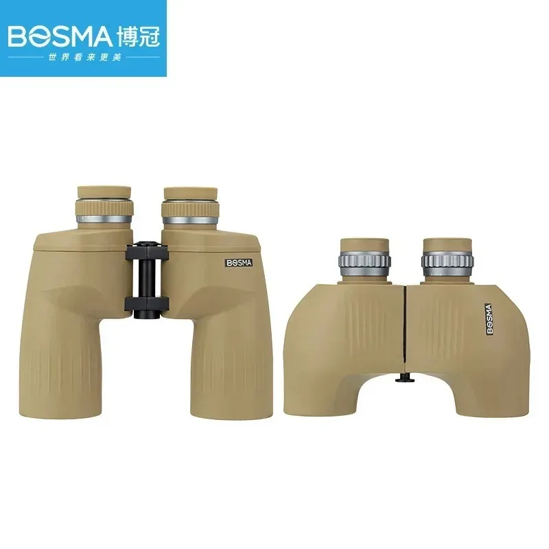 BOSMA Desert Fox 10X50 HD Binoculars High Magnification Low Light Night Vision Compact Roof Prism for Outdoor Sports Travel