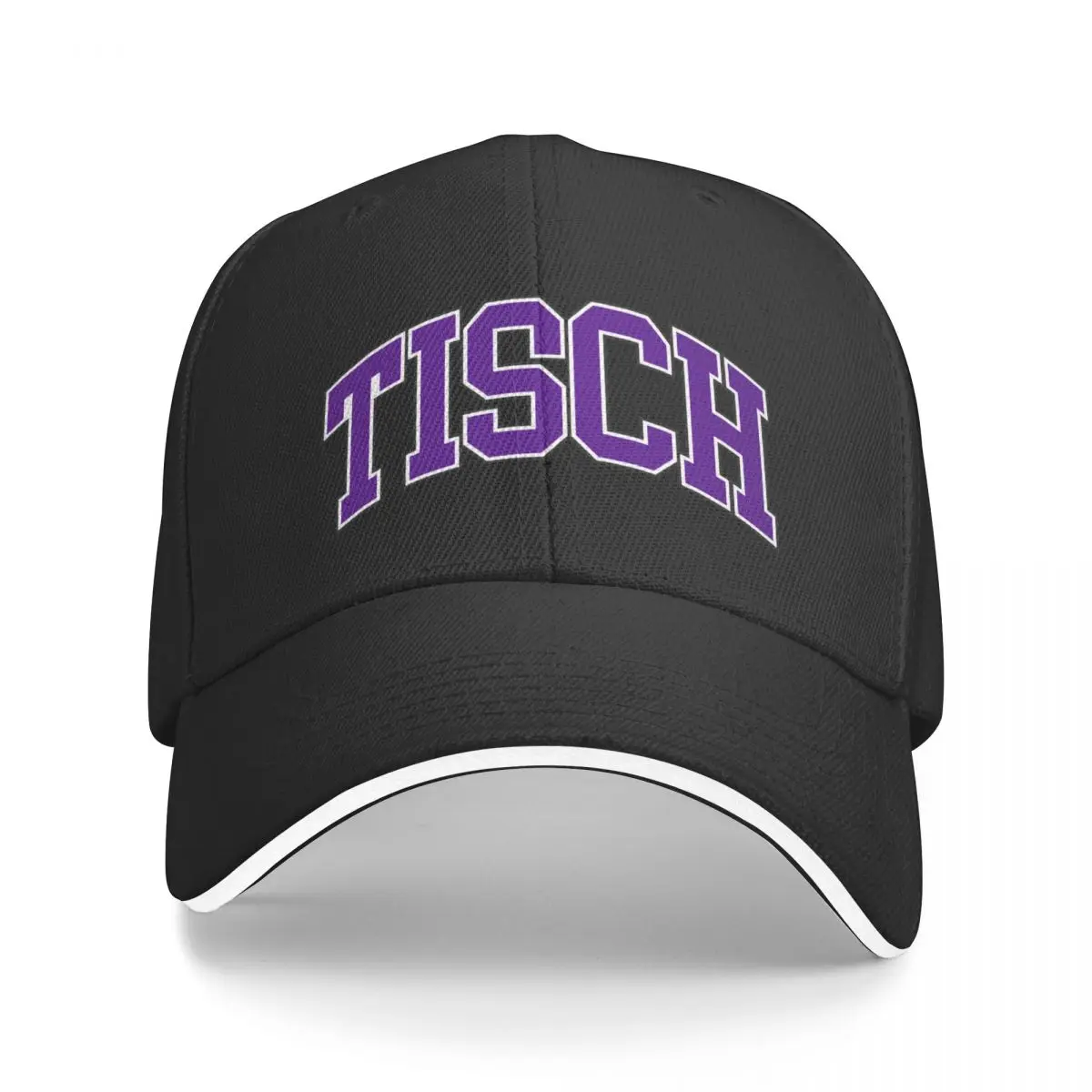 nyu tisch - college font curved Baseball Cap Kids Hat Golf Hat Men Caps Women's