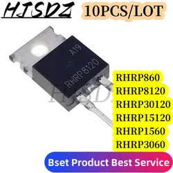 10PCS RHRP3060 TO220-2 fast recovery rectifier diode TO-220 600V 30A RHRP860 RHRP1560 RHRP8120 RHRP15120 RHRP30120 TO-220