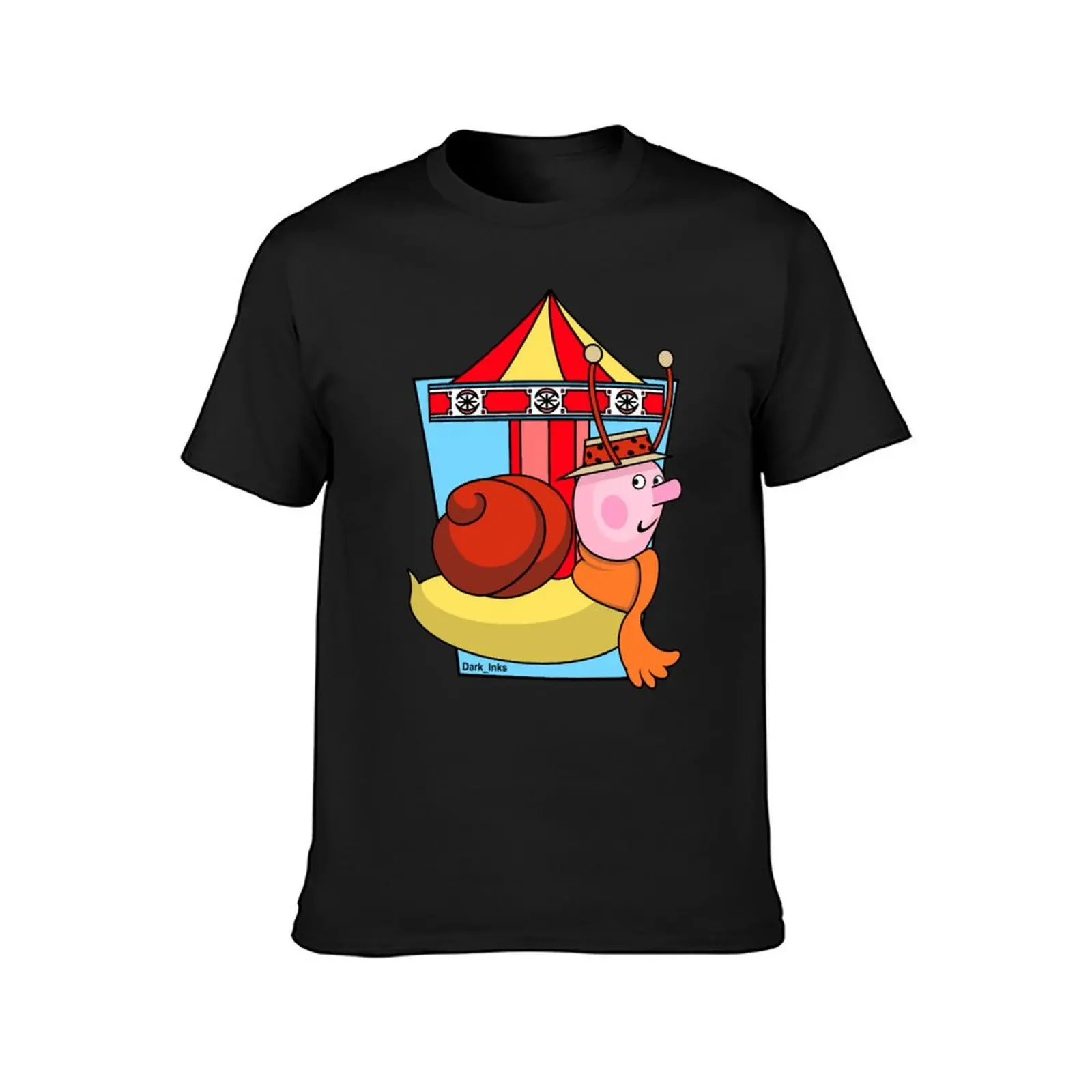 Brian the Snail - Magic Roundabout T-Shirt plus sizes blanks animal prinfor boys mens champion t shirts