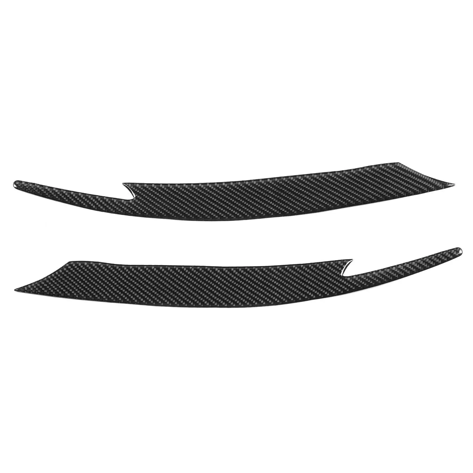 1 Pair Carbon Eyelids Decal Headlight Eyebrow Sticker Cover Fit for Subaru impreza wrx STI 2008 2009 2010 2011