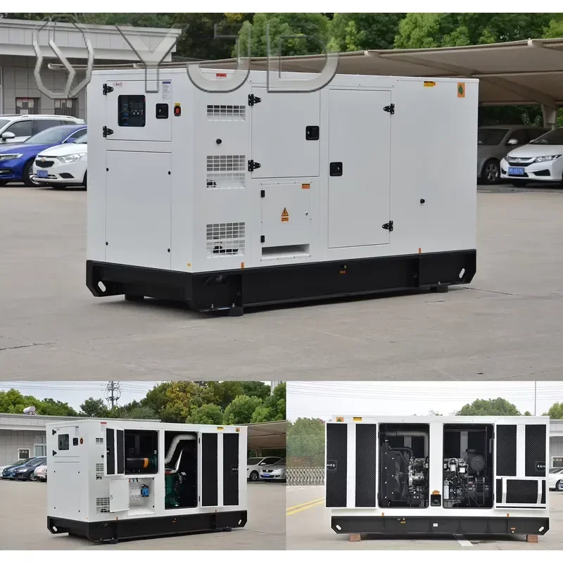 160KW 200kva Soundproof  diesel Generator with Good Quality Enclosure Groupe Electrogene Generator