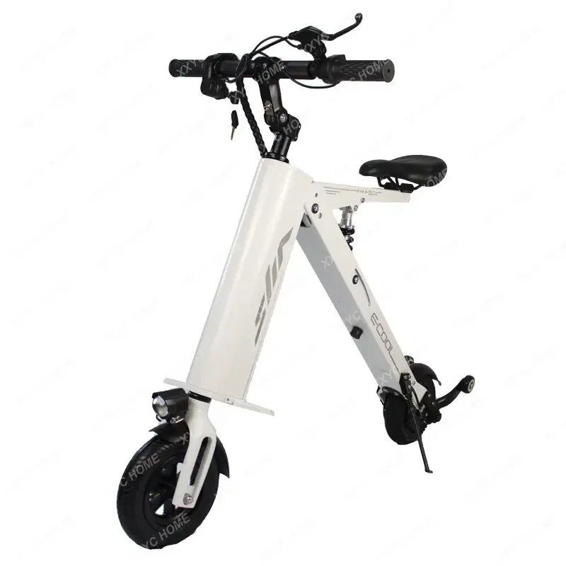 Folding Electric Car Ultra-Light Portable Two-Wheeler Small Student Fashion Scooter