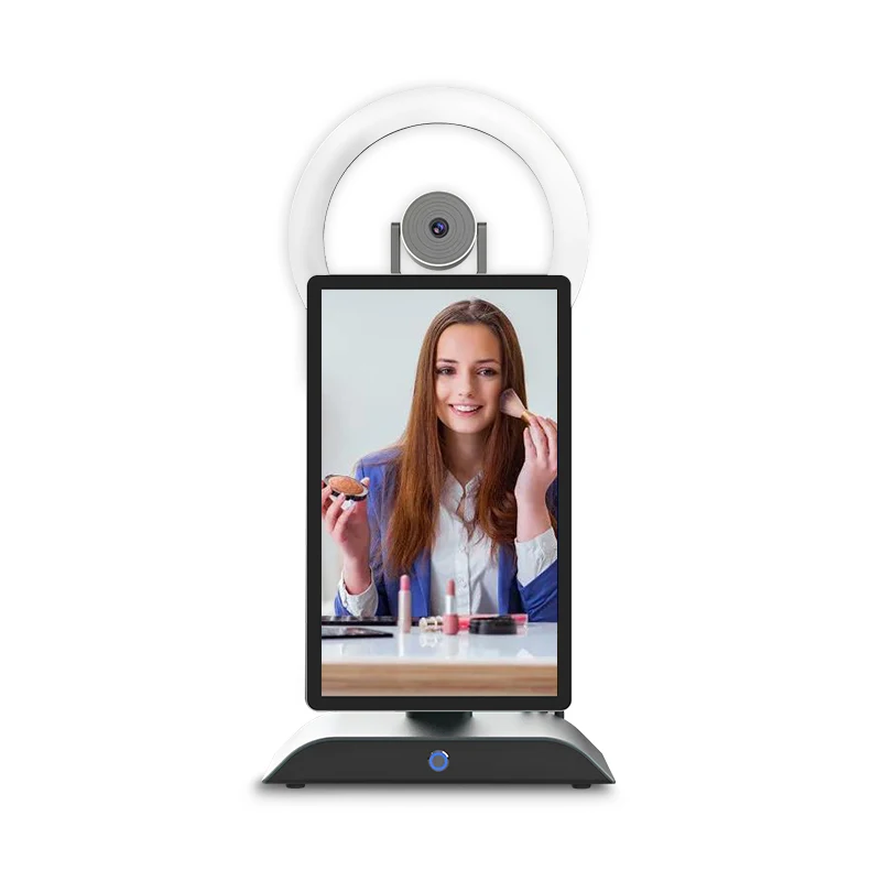 2024 New Portable 15.6 Inch All In One Android Broadcasting Interview Live Video Streaming Equipment On Facebook Tiktok Youtube
