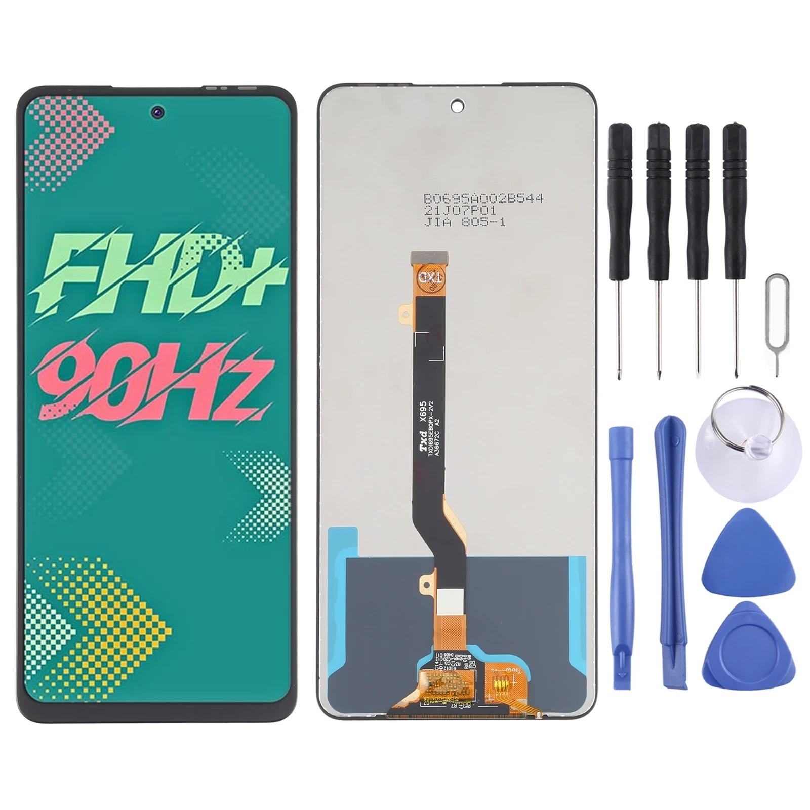 OEM LCD Screen for Infinix Hot 11s NFC with Digitizer Full Assembly