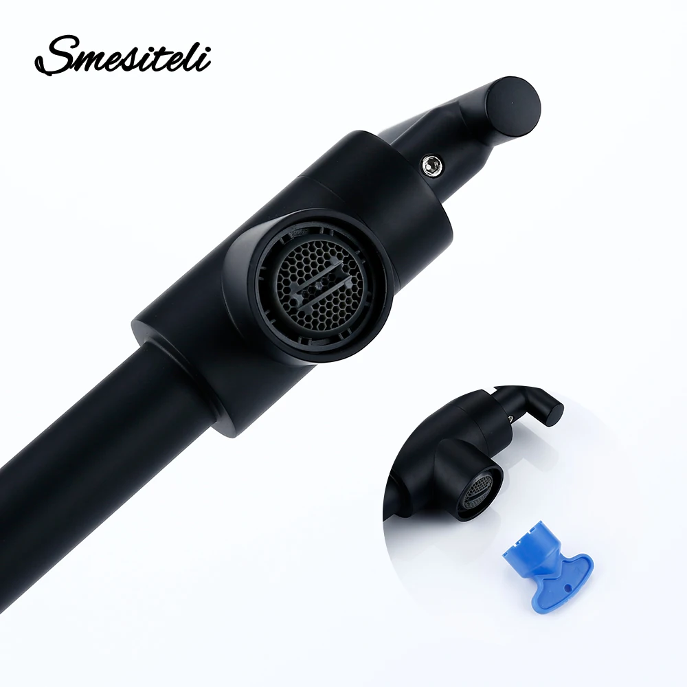 Imagem -03 - Pot Filler Torneira Matte Black Wall Mounted Kitchen Sink Tap Níquel Escovado com 24 Duplo Articulado Balanço Bico