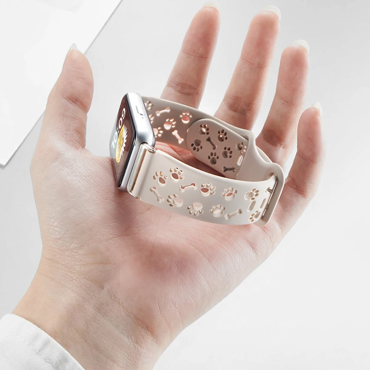 Pulseira de Silicone com Estam - Samsung Smartwatch Accessories avaliação e preço