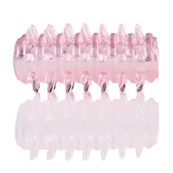 Crystal Spike Penis Rings Male Delayed Ejaculation Penis Attachment Penis Enlargement Sleeve Reusable Adult Sex Toys For Couple