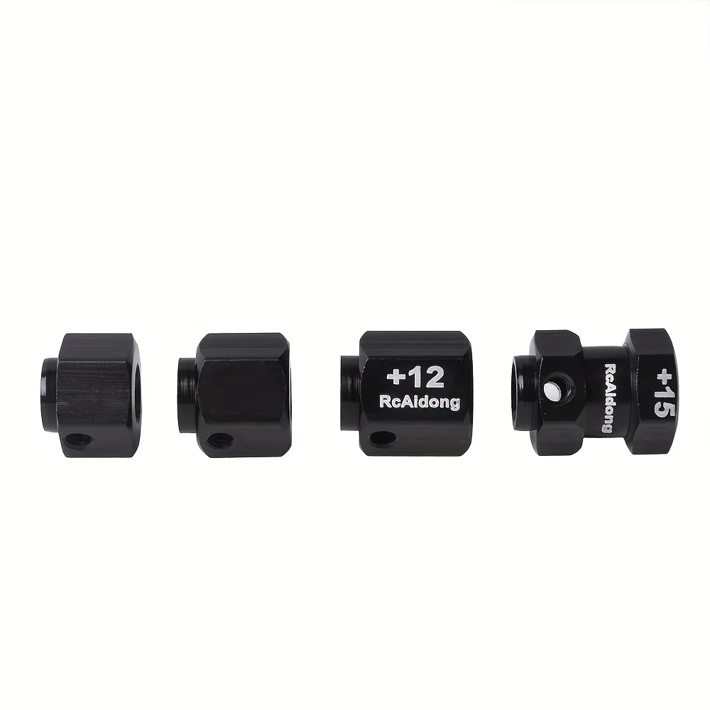 

4PCS Metal 12MM Wheel Hex Extended Adapter for 1/10 RC Crawler Car Traxxas TRX4 TRX-6