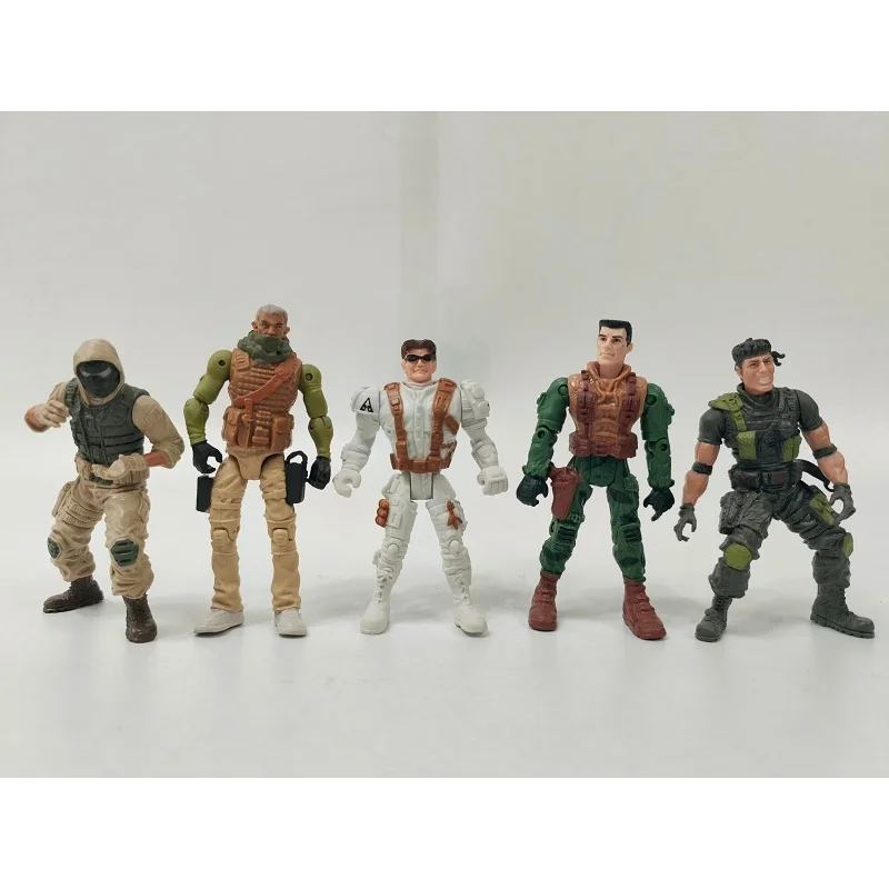 5pcs/lot Gi Joe Lanard the Corps Special Force Random Action Figure Toy 3.75