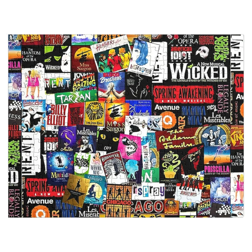 collage music newest Jigsaw Puzzle Customs With Photo Personalized Baby Object Custom Jigsaw Custom Gift Puzzle