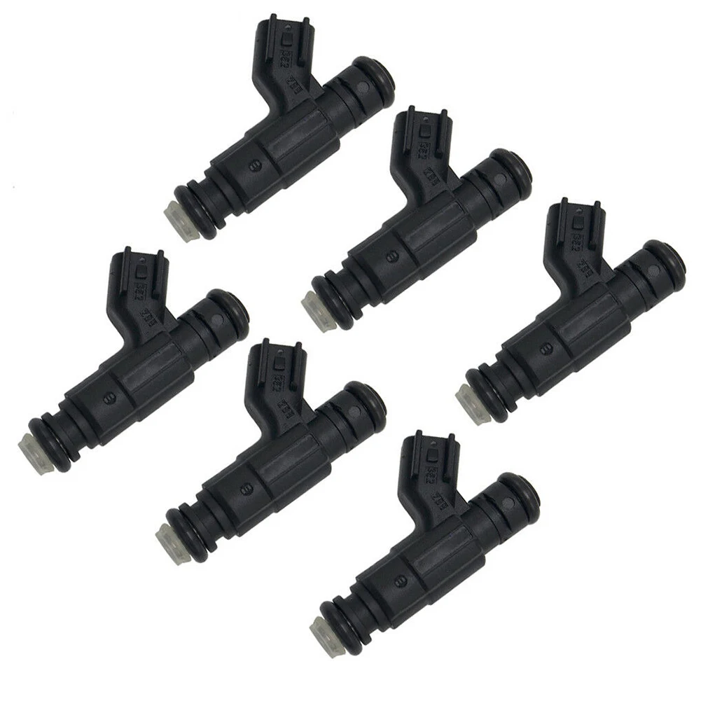 6Pcs 0280156131 Upgrade 26Lbs EV6 Fuel Injector Nozzle for Buick 3.6L for Cadillac CTS 3.6L