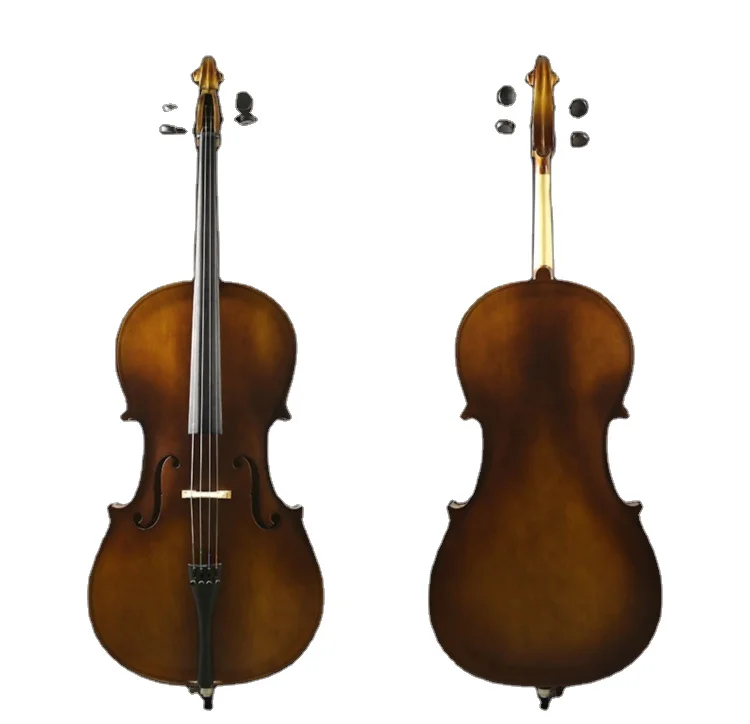 

Beginner matte gloss plywood student cello 4/4 3/4 1/2 1/4 1/8 1/10 1/16 wholesale price