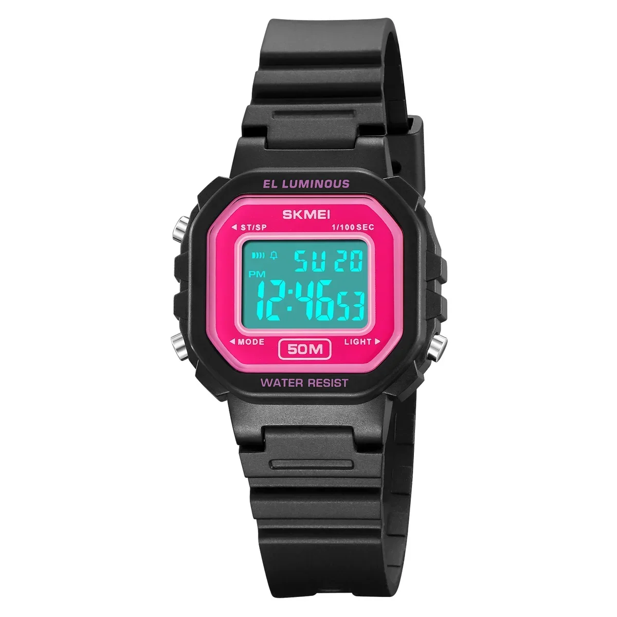 SKMEI 2326 Female Alarm Auto Date Sport Freshness Watch Womens Chrono Casual 5Bar Waterproof Digital Wristwatches Count Down