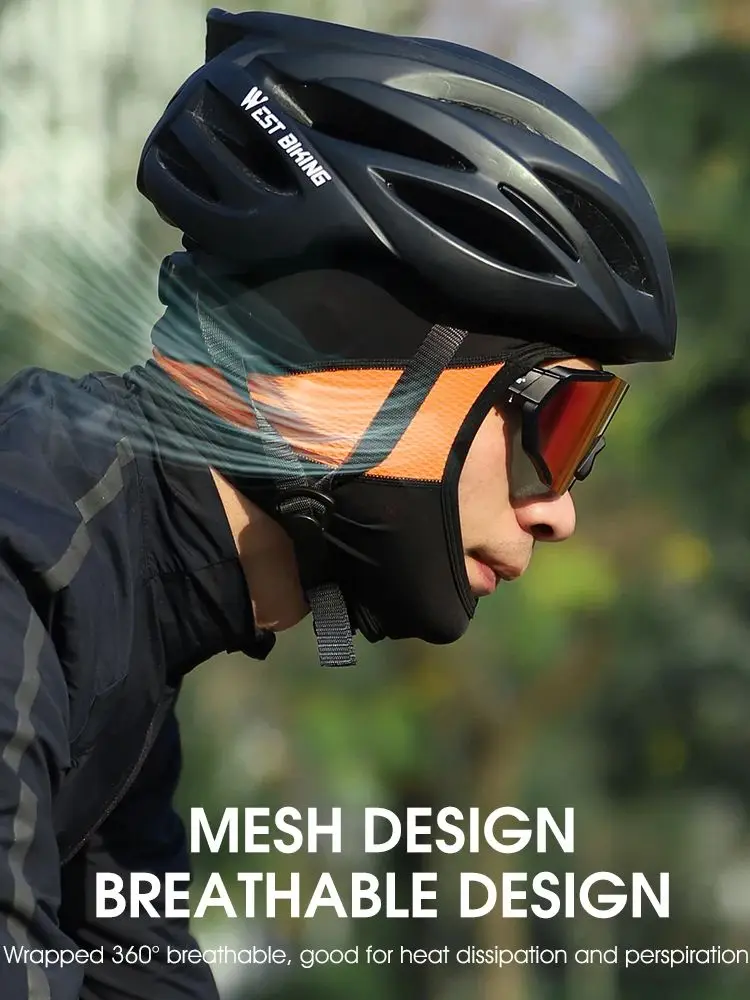 AliExpress West Biking WEST BIKING Ice Silk UV400 Anti-UV Breathable Balaclava Full Face Mask Cycling Headgear for Men Women Motorcycle Bicycle Riding