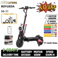 BOYUEDA S5 E-Scooter 6000W Dual Motor 60V38Ah NFC Activation Electric Scooter 11\