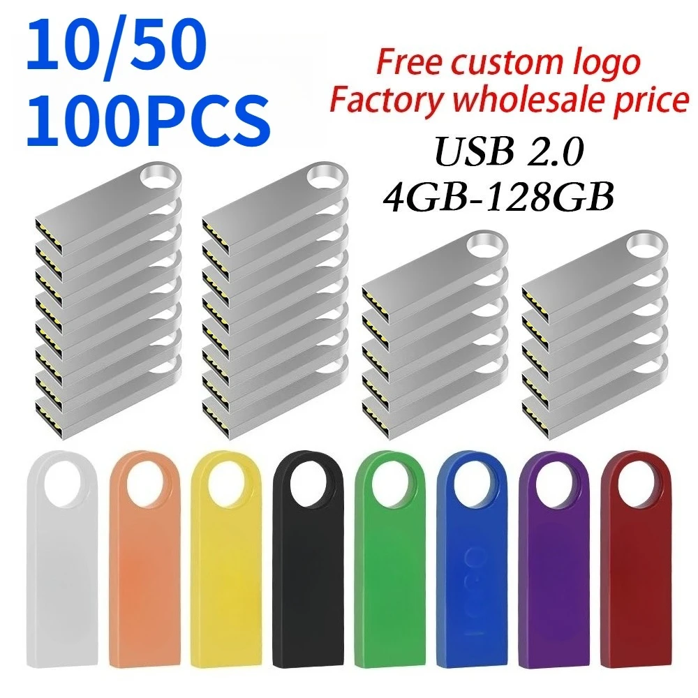 

10/50/100 шт. в партии USB-накопитель 128 ГБ с бесплатным логотипом, 64 ГБ, оптовая продажа, 32 ГБ, черный флэш-накопитель, 16 ГБ, лазерная гравировка