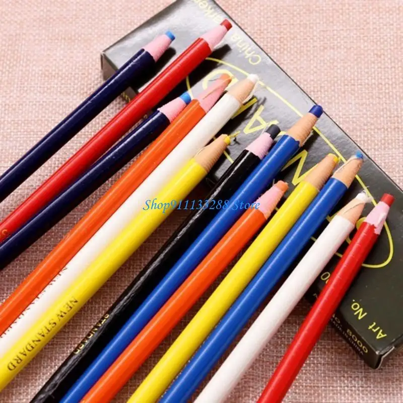 G88D Color Peel-Off China Markers Grease Pencils Set Colored Drawing Marking Crayon
