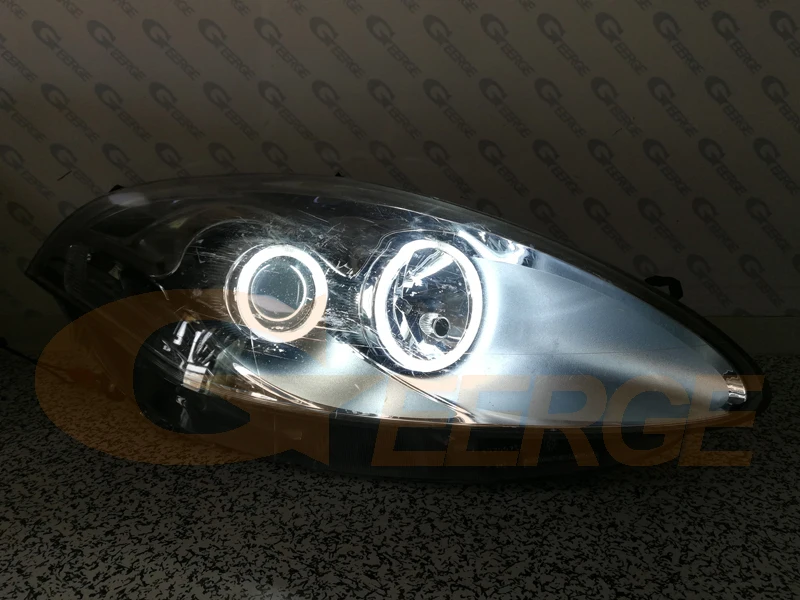 For FIAT BRAVO 198 Croma 194 Excellent Ultra Bright CCFL Angel Eyes Kit Halo Rings