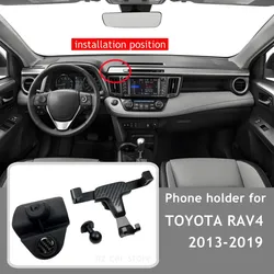 Car Phone Holder for Toyota RAV4 2019 2018 2017 2016 2015 2014 2013 Air Vent Mount Gravity Interior Accessories
