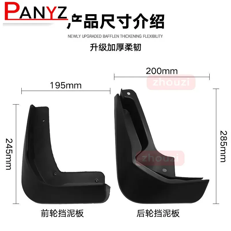 Car Mud Flaps Mudguards Mudflaps Splash Guards For Fender Accessories For Ford Focus 3 ST 1.8L Hatchback 2005-2020