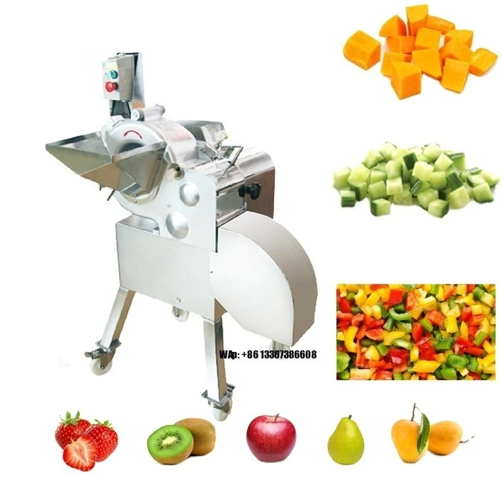 CD-800 Vegetable and Fruit Dicing Machine Avocado Carrot Coconut Mango Cutting Machine