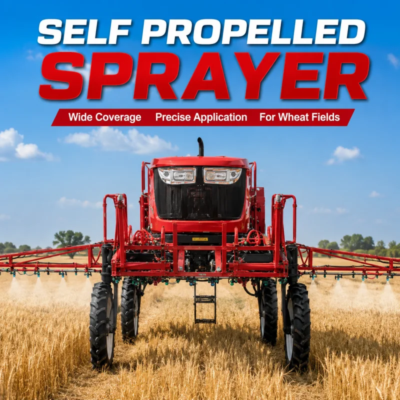 Large Capacity Crop Protection Sprayer With Wide Working Coverage For Efficient Herbicide Application Manufacturer Direct Sale