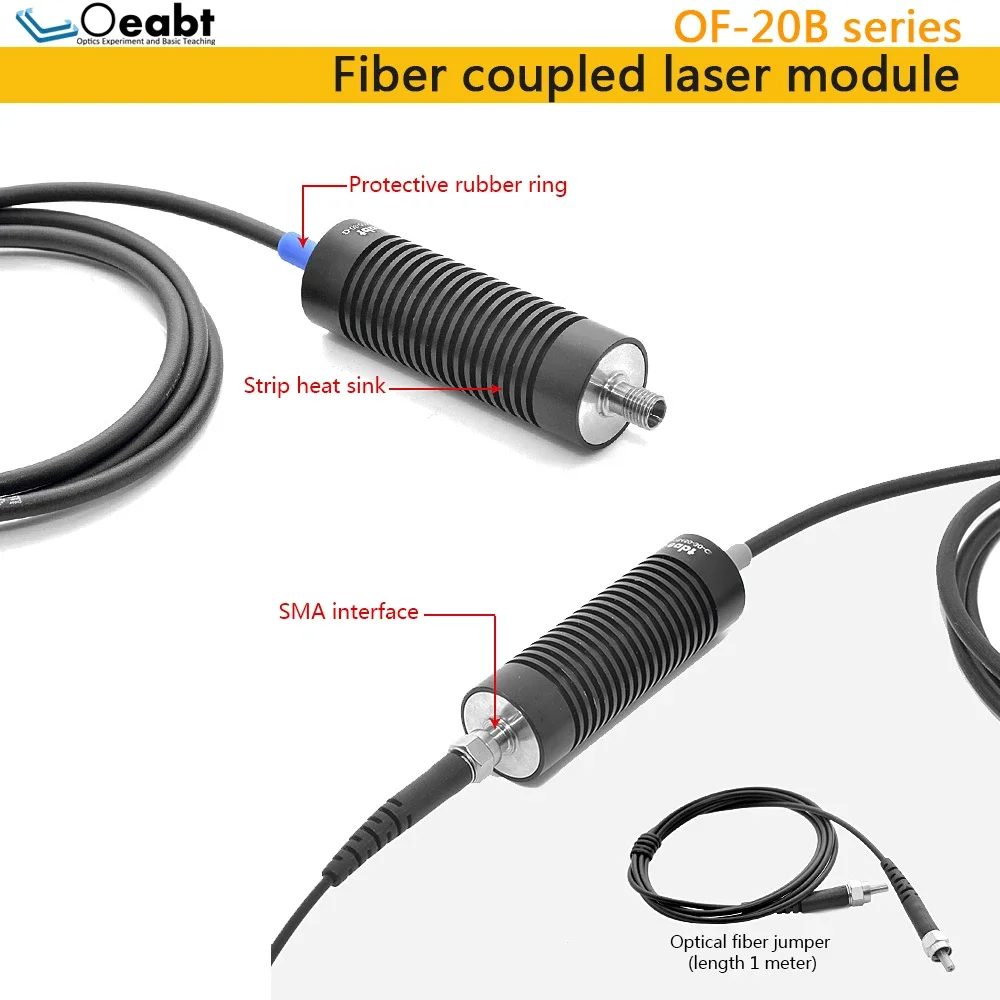 OF-20B Series Fiber Laser Module Fiber Laser Coupled With SMA Interface Core 5/10/20mW